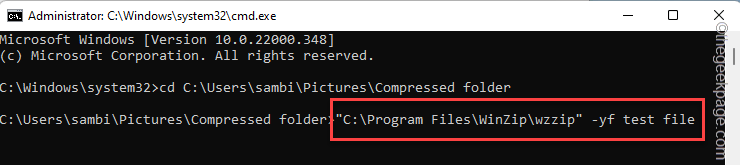 Correction: le dossier compressé (zippé) n'est pas un problème sous Windows 11/10