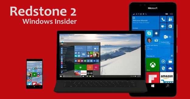 Windows 10 Redstone 2 לקבלת תכונת Flow