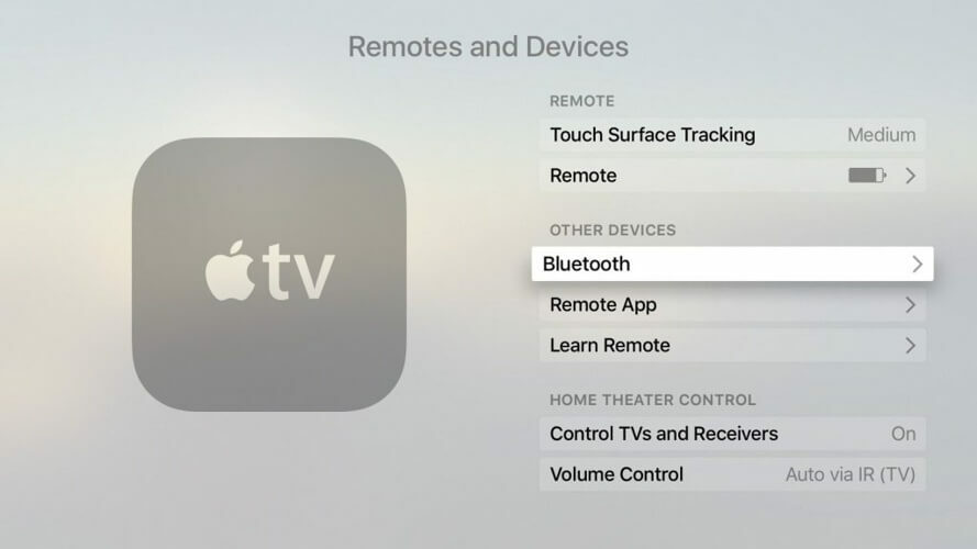 „Bluetooth“ „Apple TV“ nerasdamas „iPod“ ar ausinių