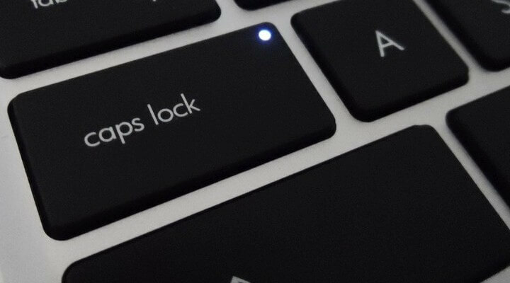 Caps Lock Power BI Desktop no inicia sesión