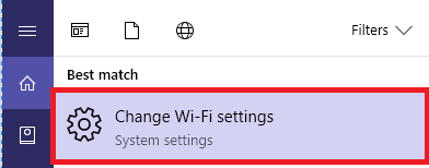 змінити налаштування Wi-Fi код помилки 0x800f0954