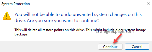 Come cancellare un punto di ripristino del sistema in Windows 11/10