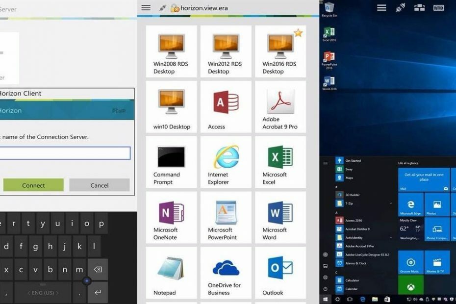 Το VMware ανακοινώνει το VMWare Horizon Client για Windows 10