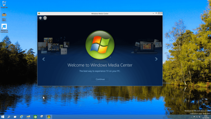 Windows Media Center: Microsoft-mediasoitin ja digitaalinen tallennin