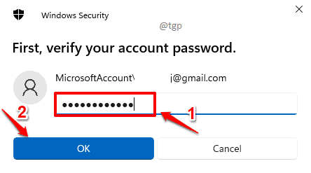 5 पासवर्ड दर्ज करें अनुकूलित