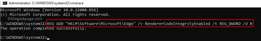 Ah, Snap! Código de erro STATUS_INVALID_IMAGE_HASH no Microsoft Edge/Chrome
