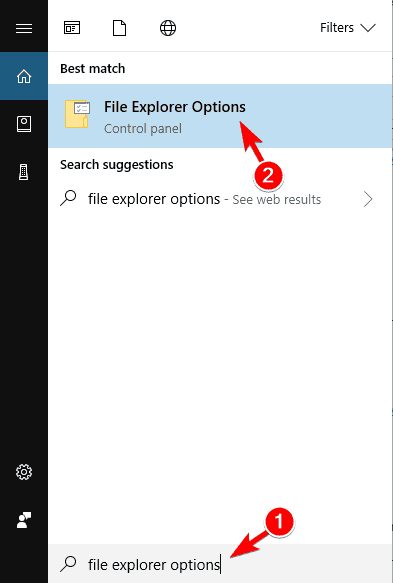 Eksplorator plików systemu Windows 10 zawiesza się