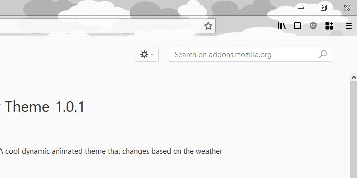 dynamické téma firefox