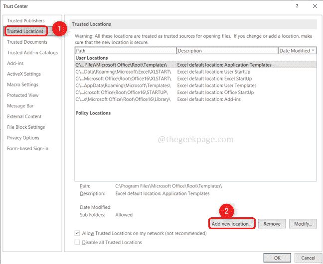Sådan rettes Kan ikke tilføje nye rækker/kolonner i Microsoft Excel