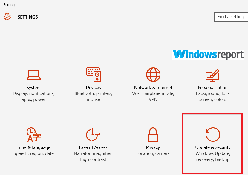 aggiornamento e sicurezza il laptop non apre alcun browser