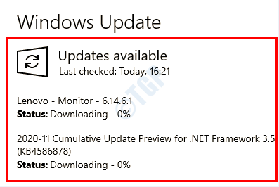 10 Aktualizace systému Windows