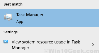 Inizio Task Manager
