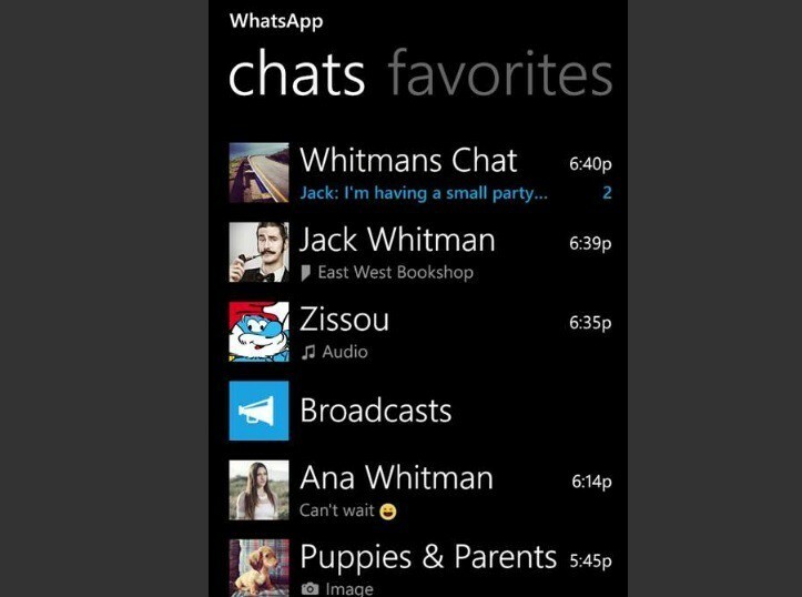 WhatsApp припиняє підтримку Windows Phone 7, щадить BlackBerry та Nokia