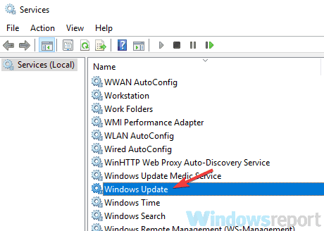 Windows Update ei saa praegu värskendusi kontrollida, kuna teenus ei tööta