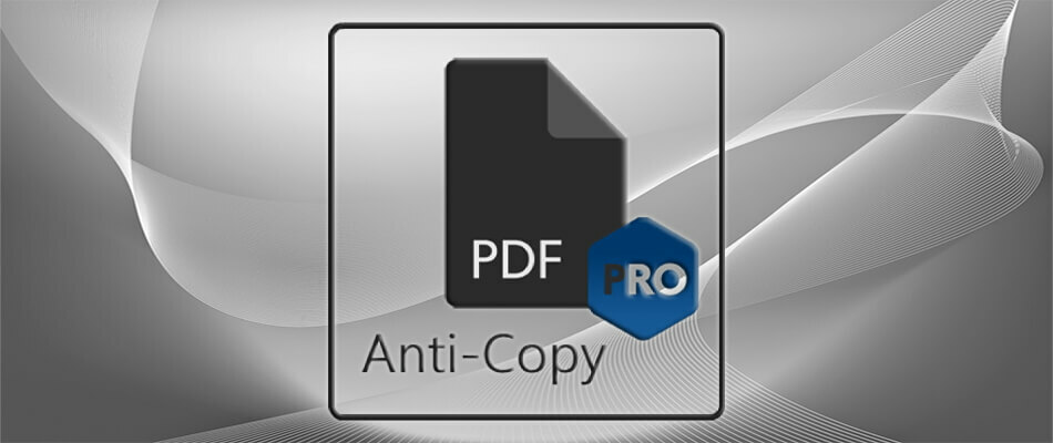 disfruta de PDF Anti-Copy