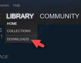 Downloads da biblioteca Steam
