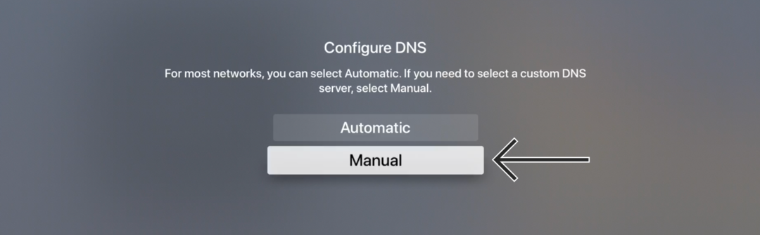 دليل Apple-TV-DNS
