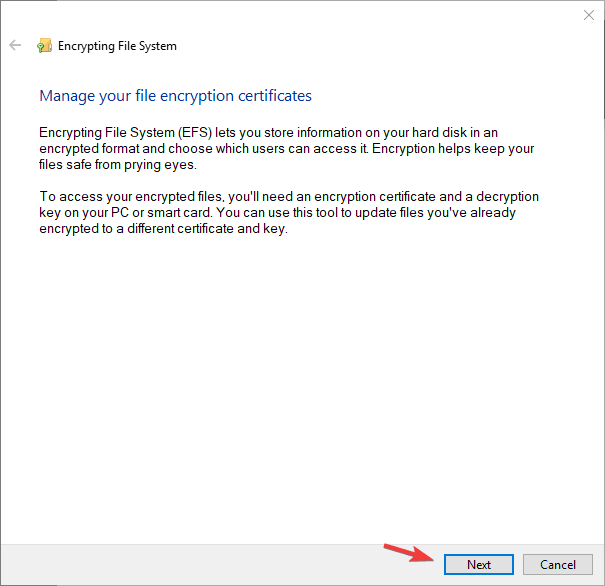 Windows Şifreleme Hizmet Sağlayıcı hatası Adobe