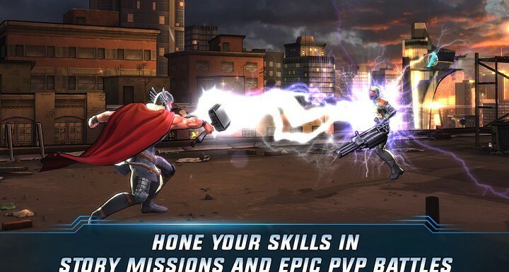 Marvel: Avengers Alliance 2 on nyt saatavana Windows 10 Mobilessa