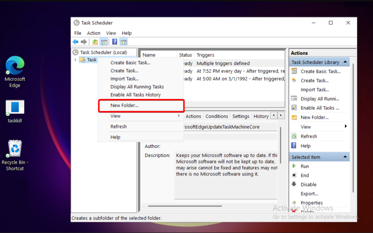 برنامج جدولة المهام Windows 11