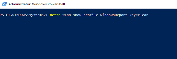 netsh wlan powershell skats saglabātās wifi paroles Windows 10, mac