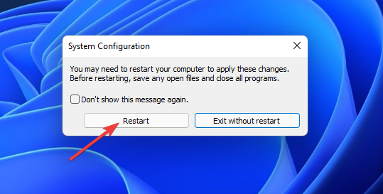 Mygtukas Paleisti iš naujo neveikia „Logitech g Hub Windows 11“.