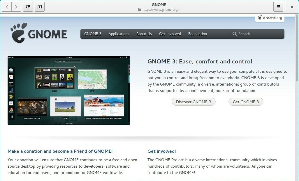 GNOME veebibrauser toetab JPEG 2000.