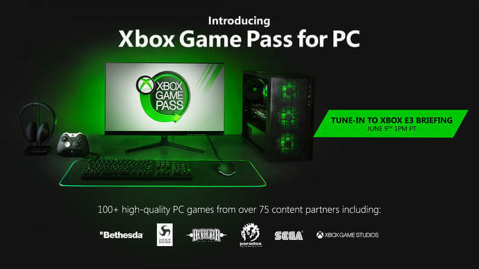 Xbox Game Pass для ПК скоро появится