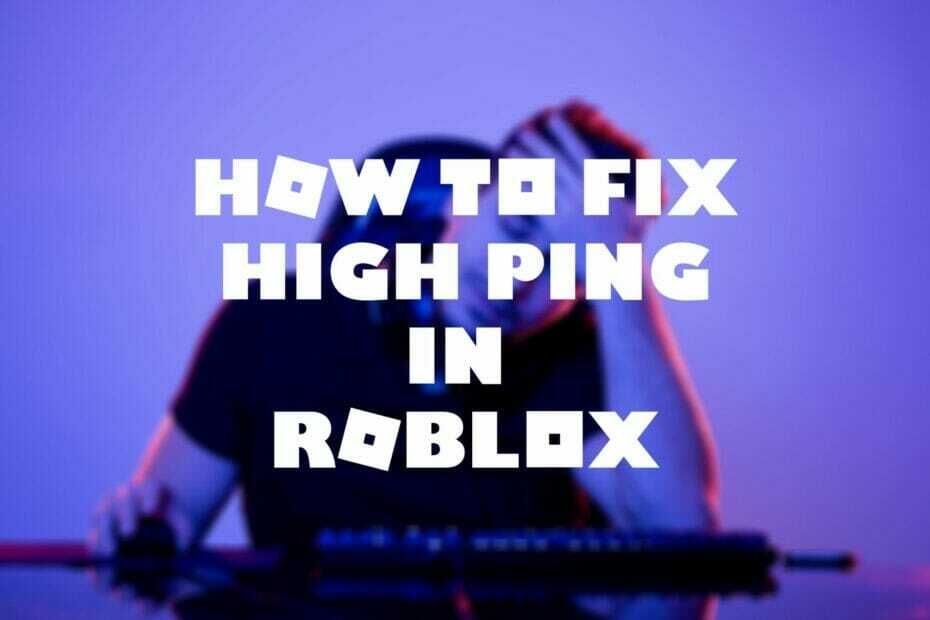 Ištaisykite aukštą „Roblox“ ping