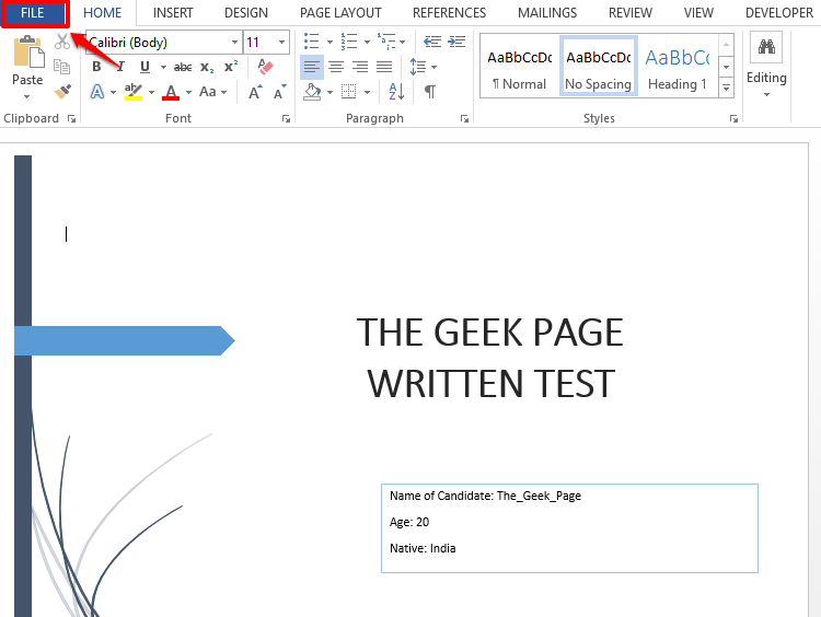 So erstellen Sie eine Benutzereingabeaufforderung in Microsoft Word