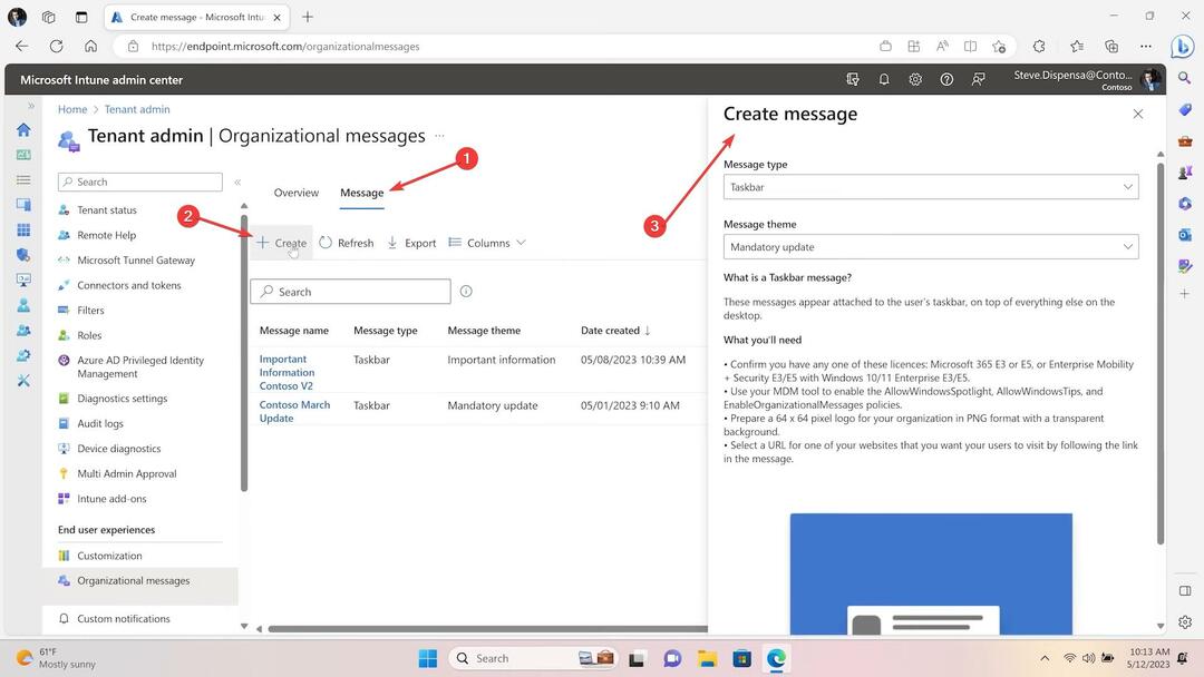 Πώς να στείλετε μηνύματα οργανισμού στα Windows 11