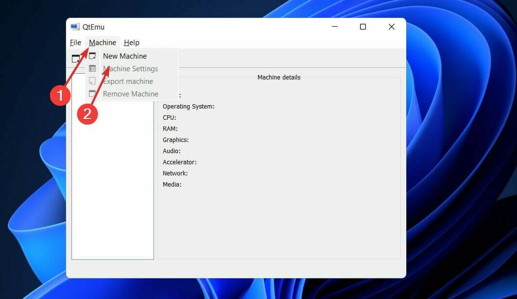 інсталяція Windows 11 на нову машину в qemu