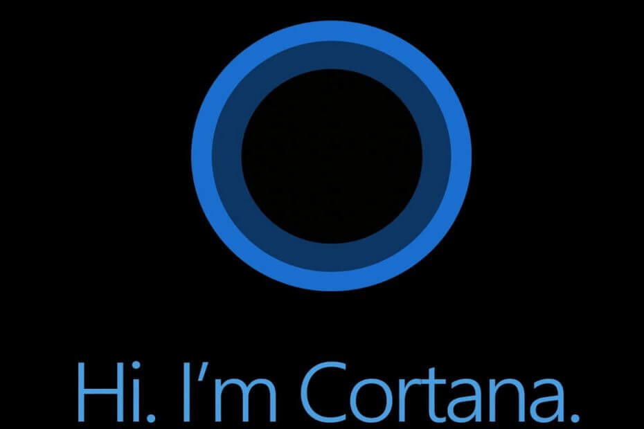 Cortana probleemide lahendamine Windows 10-s