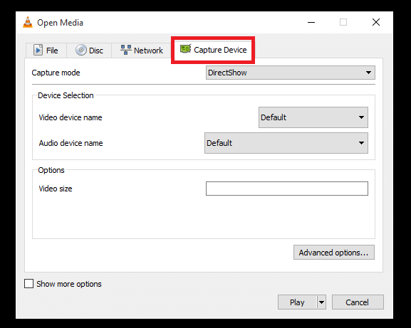 VLC MediaPlayerを使用してデスクトップアクティビティを記録する方法