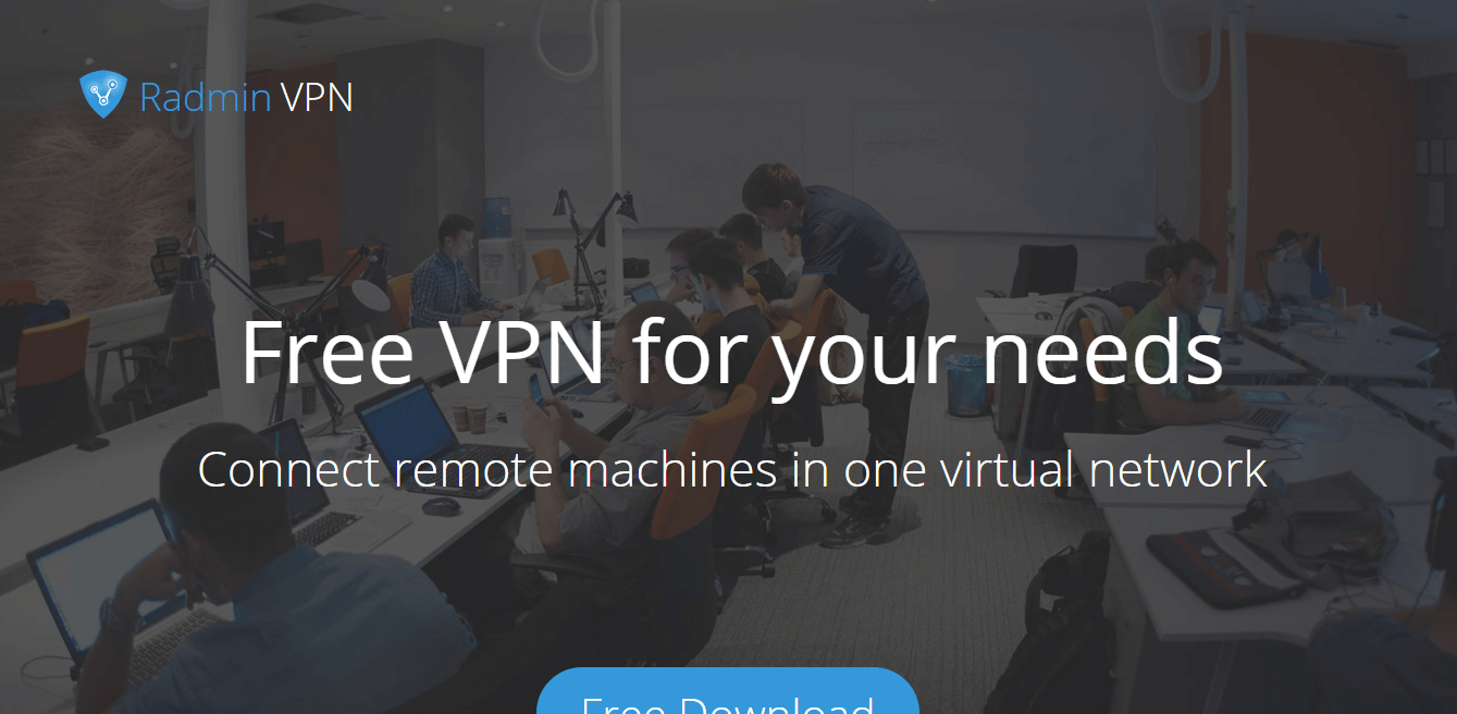 Radmin VPN - žaidimai per virtualųjį LAN