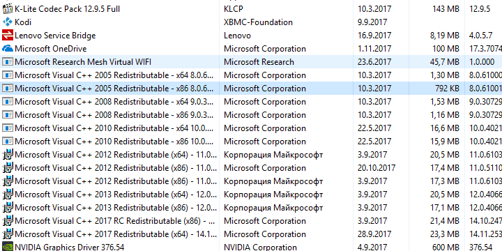 herdistribueerbare bestanden installeren