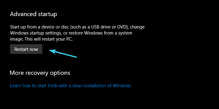 Windows 10 가을 크리에이터 업데이트 후 디스플레이가 작동하지 않음