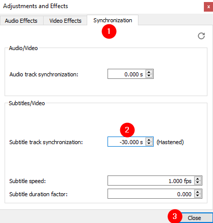 VLC MediaPlayerで字幕の遅延を修正する方法