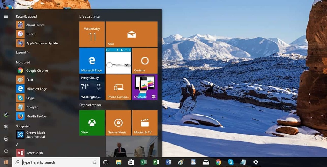 Windows 10 Dual-Monitor-Thema