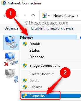 Ağ Bağlantısı Ethernet Özellikleri Min