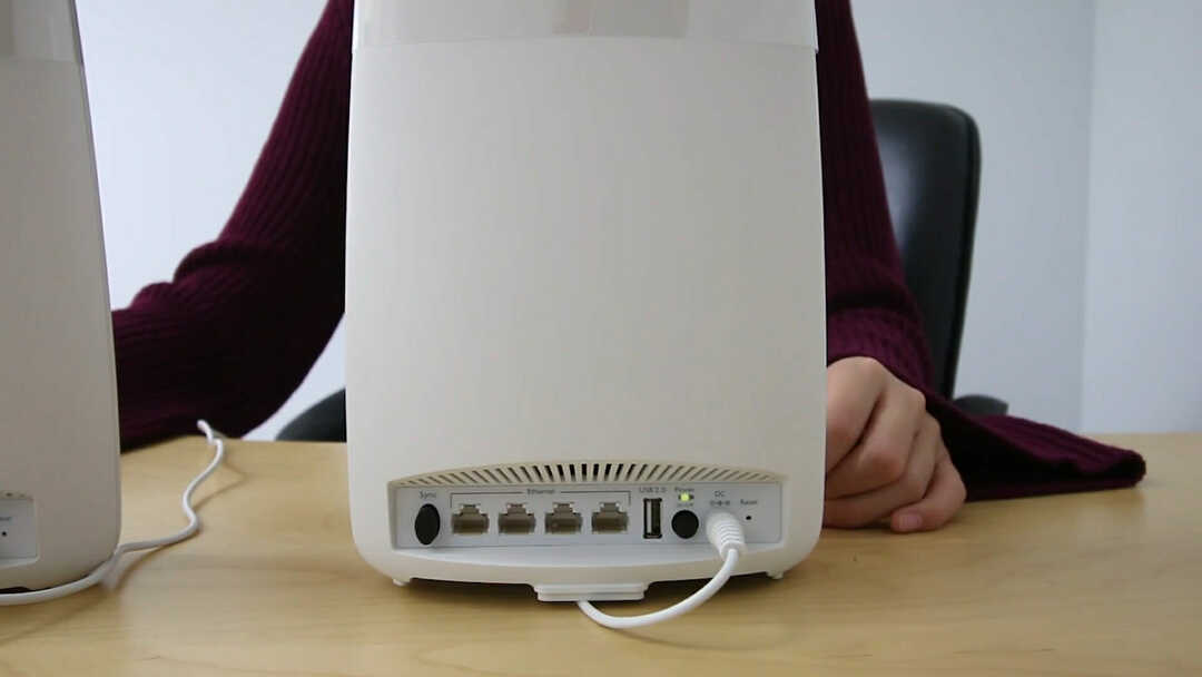 En Oribi-router internetforbindelser