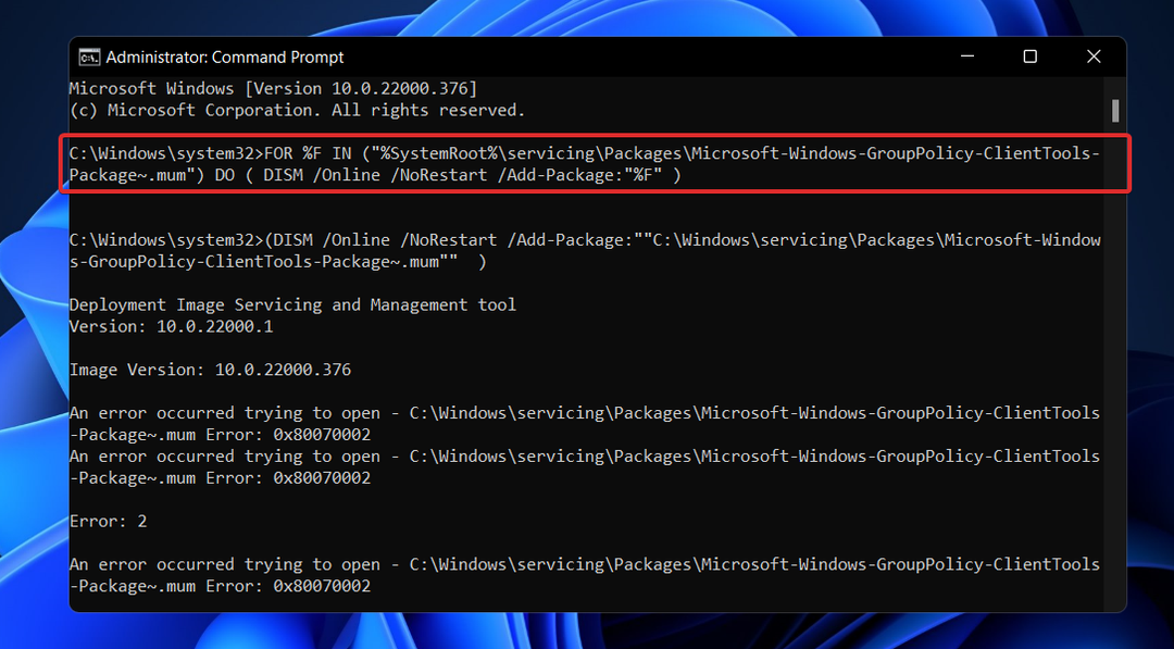gpedit-install-command windows kan ikke finde gpedit.msc windows 11