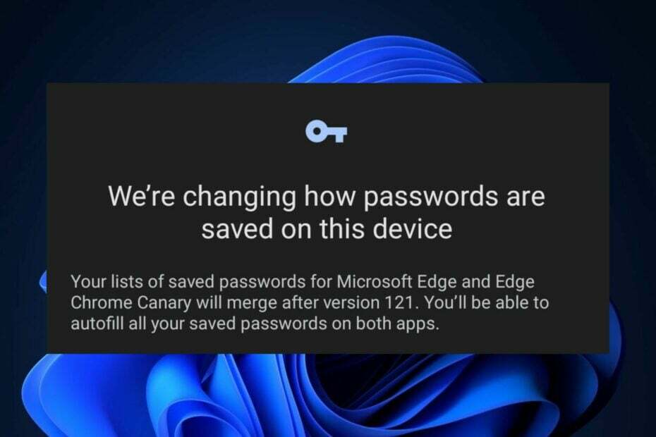 パスワードをマージする Edge Chrome