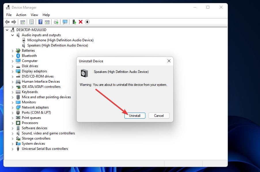 Опцията за деинсталиране на Windows 11 razer synapse не успя да се инсталира