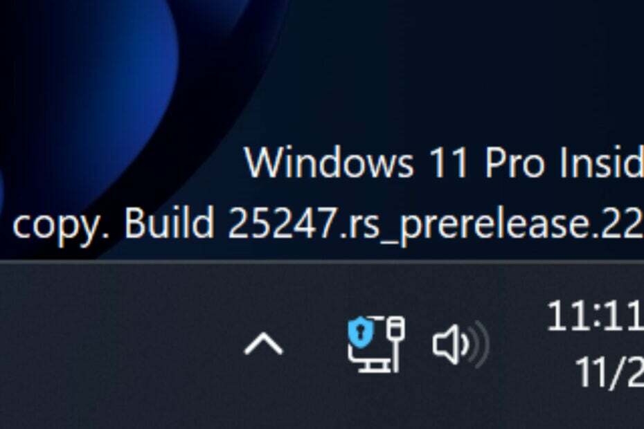 Windows 11 wskaźnik VPN