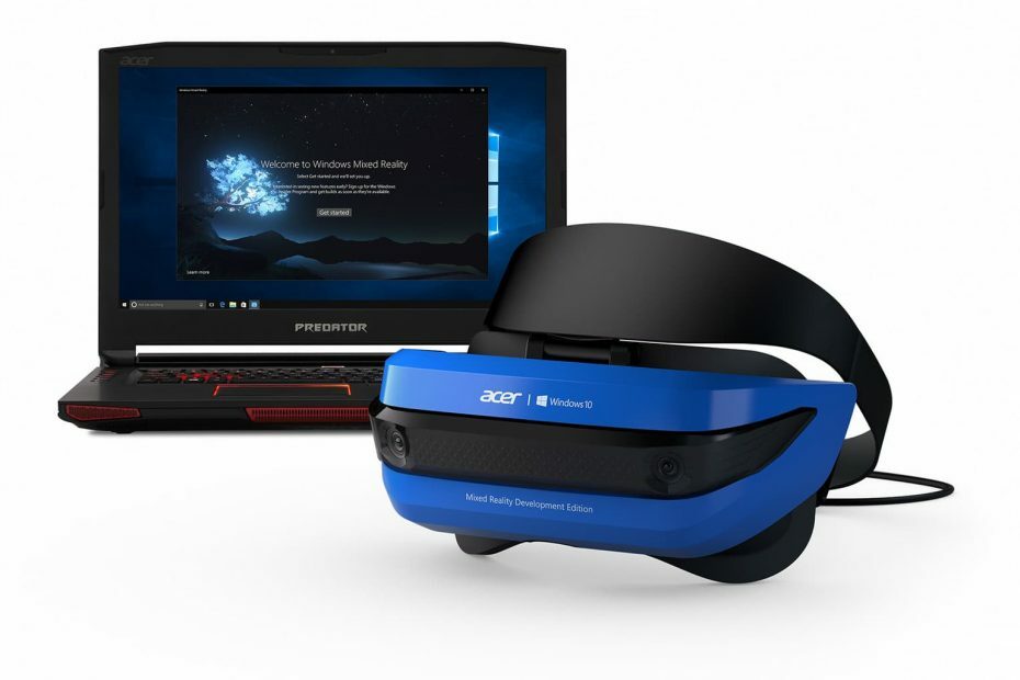 Acer envia headsets Windows de realidade mista para consumidores ainda este ano