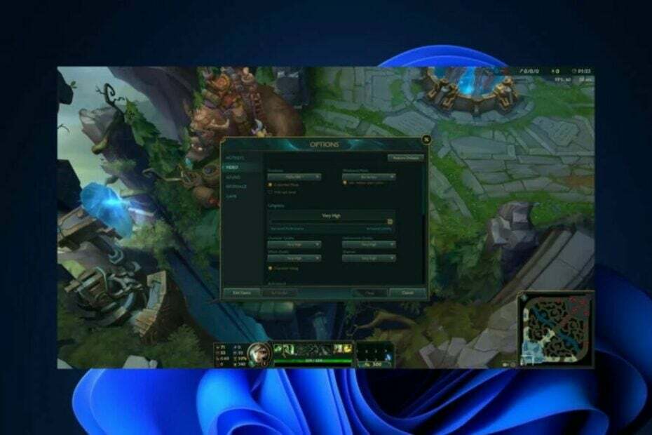 League of Legends FPS