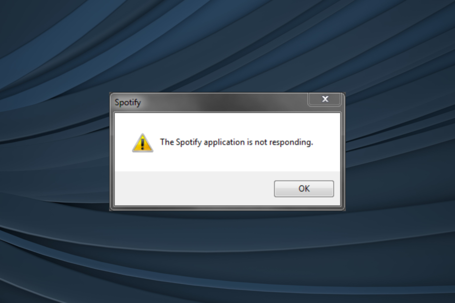 Behebung, dass Spotify unter Windows nicht reagiert