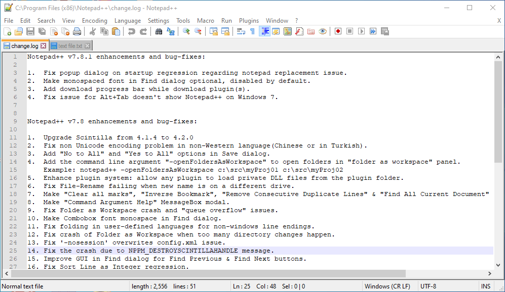 Notepad++ วิธีทำให้แผ่นจดบันทึกมืด