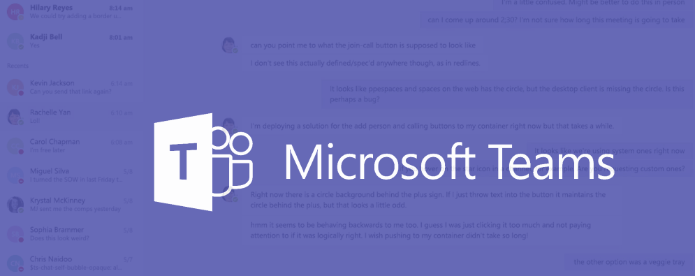 עדכונים חדשים של צוותי Microsoft